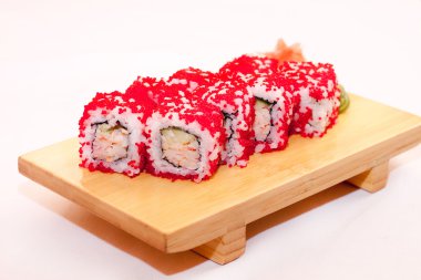 uçan balık Karaca ile Sushi