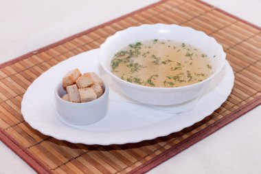 croutons lezzetli çorba