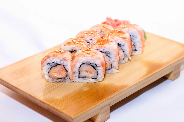 Sushi con anguila — Foto de Stock