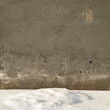 duvar arka planda kış