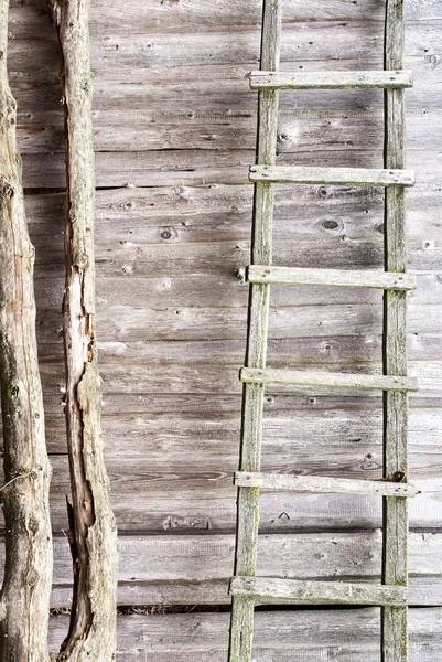 Bretterwand aus Holz — Stockfoto