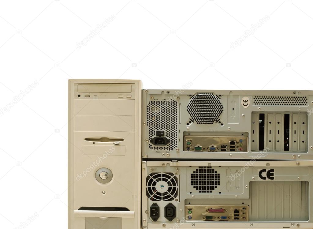 old computers  for electronic recycling