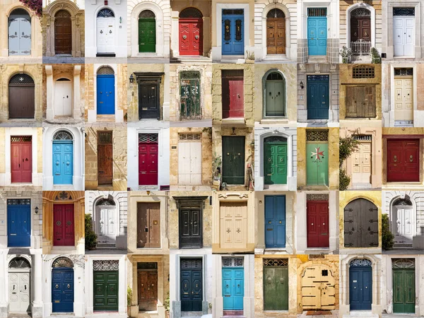 The doors from Malta. — Stock Photo, Image