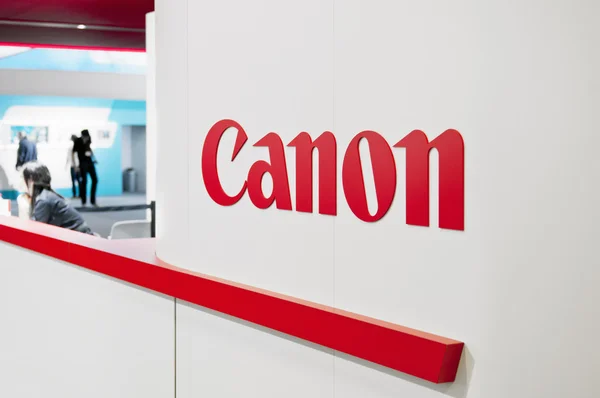 Canon exhibition stand at Cologne — Stock Photo, Image