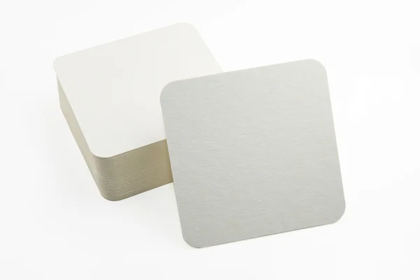 Set of new paper coasters — Stock Photo, Image