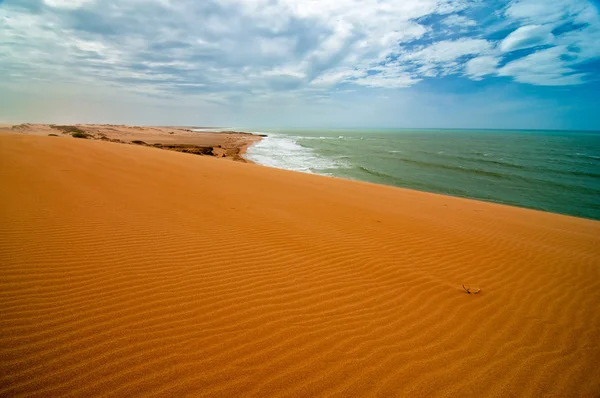 Vista da Taroa Sand Dune — Fotografia de Stock