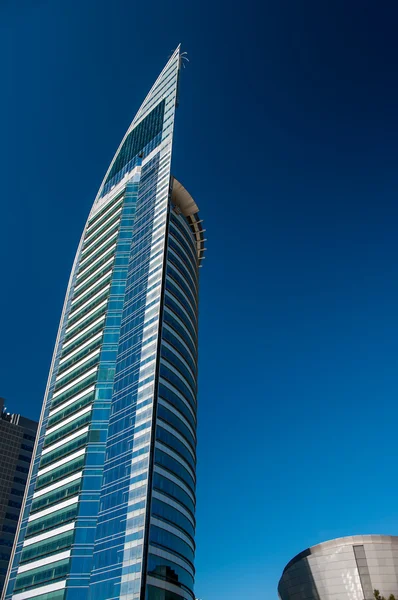 Blue Skyscraper in Uruguay — Stock Photo, Image