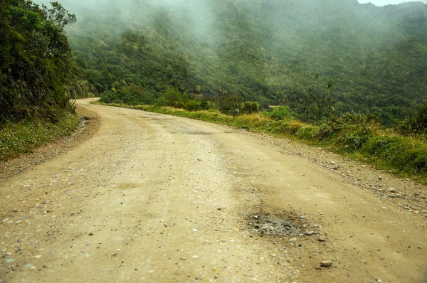 Landsväg i colombia — Stockfoto