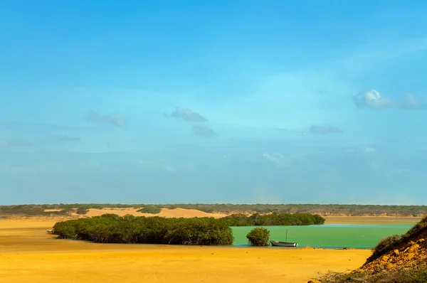Krásný záliv v poušti — Stock fotografie