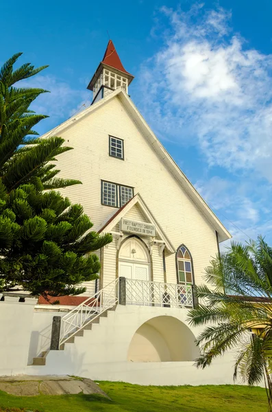 Igreja Batista Velha em San Andres, Colômbia — Fotografia de Stock