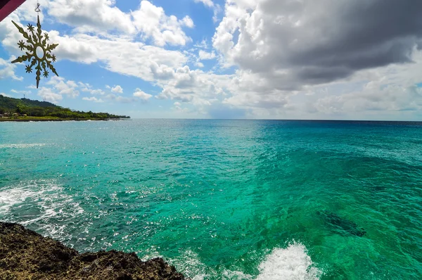 Clear Turquoise Caribbean Water — Stock Photo, Image