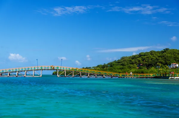 Ponte colorato — Foto Stock