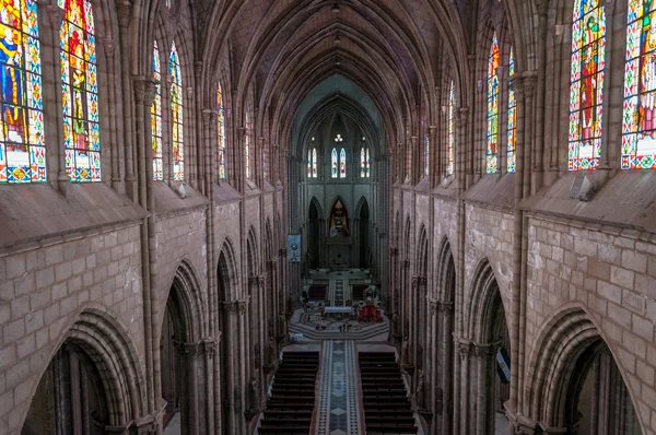 Innenansicht der Basilika — Stockfoto