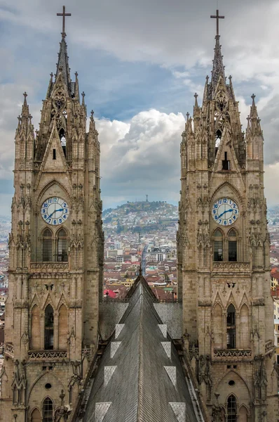 Torres da Basílica — Fotografia de Stock