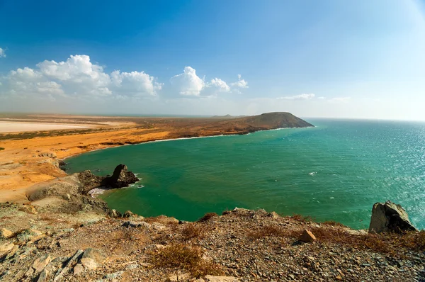 Oceán krajina v la guajira — Stock fotografie