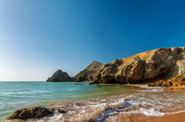 Pláž v la guajira, Kolumbie — Stock fotografie