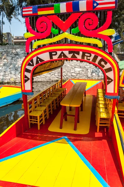 Xochimilco-Farben — Stockfoto