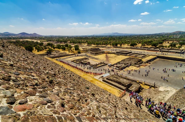 Teotihuacán ruiner — Stockfoto