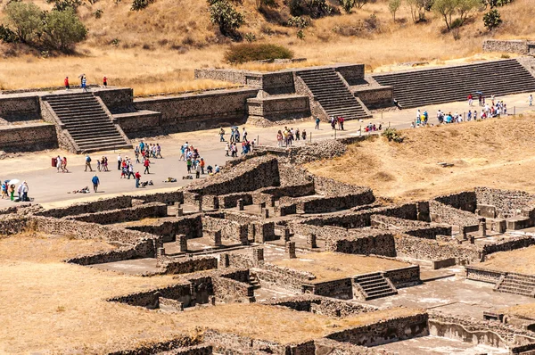 Oude ruïnes van teotihuacan — Stockfoto