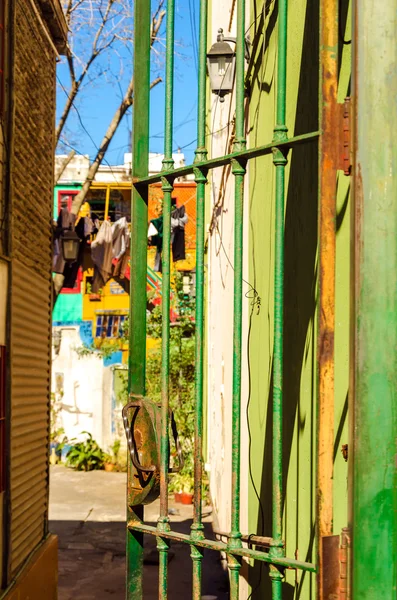 Tür und Terrasse — Stockfoto