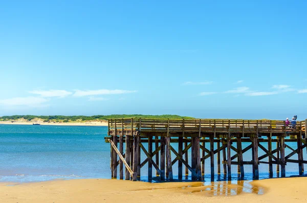 Molo a Lincoln City — Foto Stock