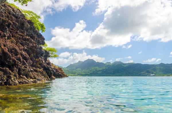 緑の島の風景 — ストック写真