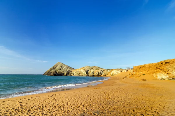 Pláž v la guajira, Kolumbie — Stock fotografie