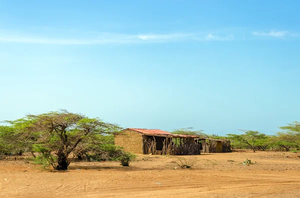 Rustic House in La Guajira — Stock Image Rustic House in La Guajira Stock Photo