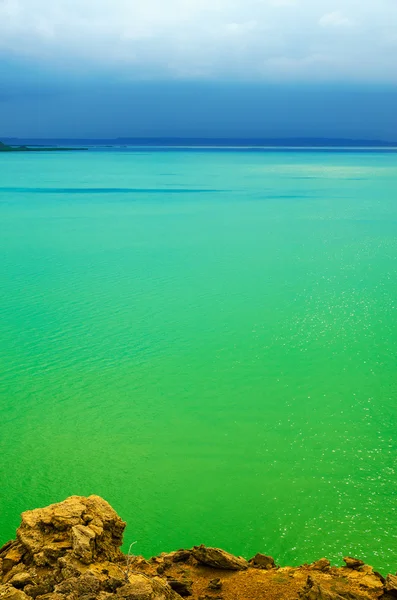 绿色的海景 — 图库照片