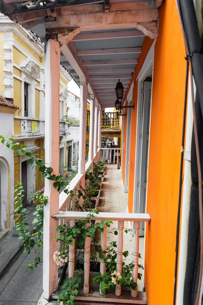 Orange Balcony — Stock Photo, Image