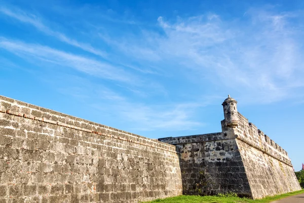 Muro de Cartagena, Colômbia — Fotografia de Stock