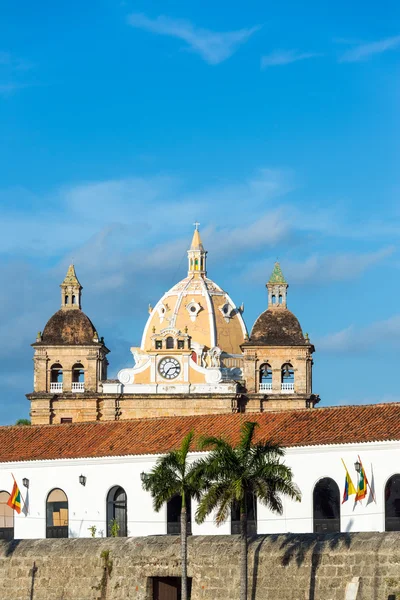 Architettura coloniale e Chiesa — Foto Stock
