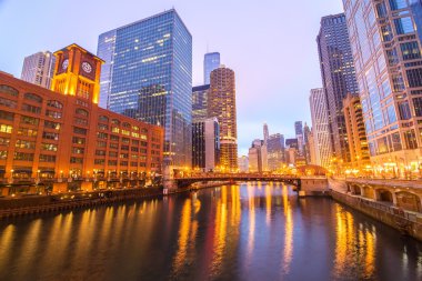 Chicago River View clipart