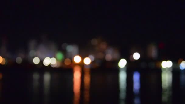 Cartagena v noci — Stock video