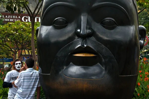 Botero Sculpture Head