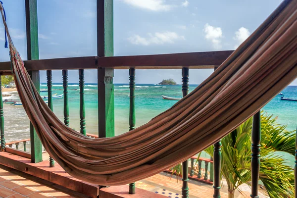 Hammock and Sea — Stock Photo, Image