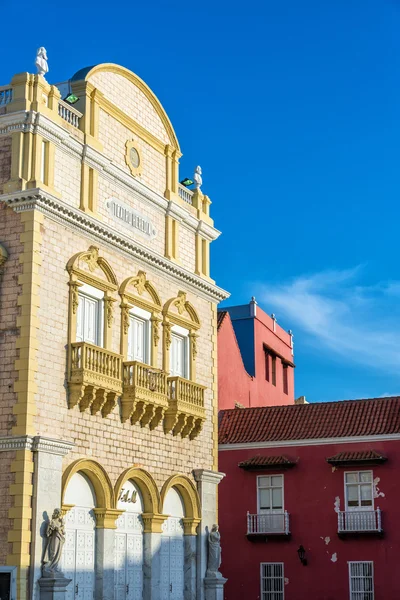 Cartagena theater fasad — Stockfoto