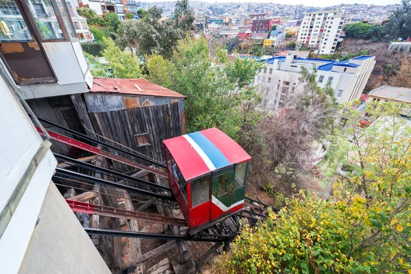 Valparaiso τελεφερίκ — Φωτογραφία Αρχείου