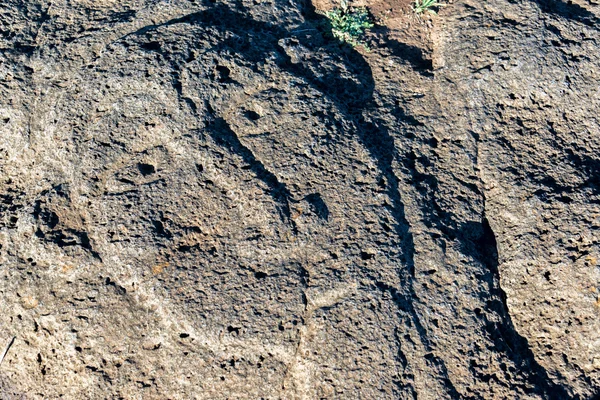 Petroglyph Wyspa Wielkanocna — Zdjęcie stockowe