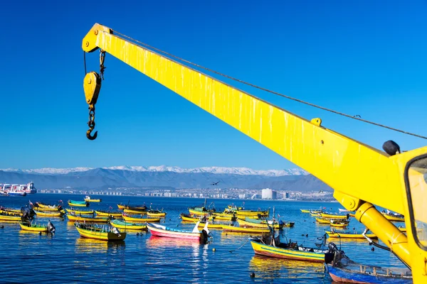 Fishing Boats in Coquimbo — Stock Photo, Image