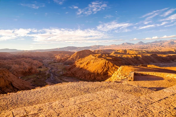 Blick auf die Atacama-Wüste — Stockfoto