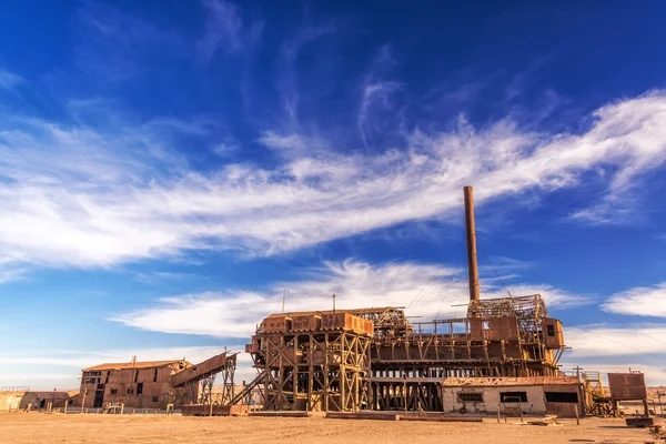 Saltpeter raffinaderi — Stockfoto