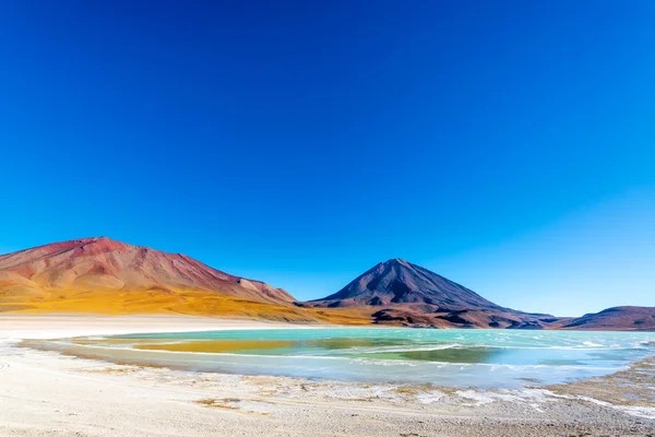 火山 licancabur 広角 — ストック写真