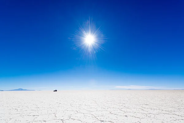 Sun, SUV, and Salt — Stock Photo, Image