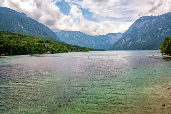 Vue Lac Bohinj Slovénie — Photo