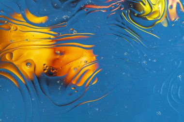 Mavi, turuncu, kırmızı soyut tasarım, doku. 