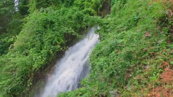 Bela Vista Cachoeiras Famosas Grécia Bela Natureza Fundos — Vídeo de Stock