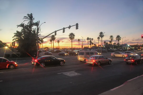 San Diego 'nun güzel gece şehri manzarası. ABD. 09.10.2014.