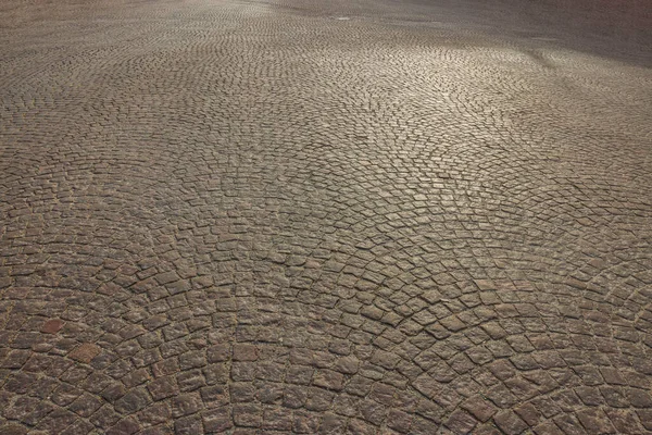 Прекрасный Вид Тени Тротуарной Плите Серый Фон Рисунок Швеция — стоковое фото
