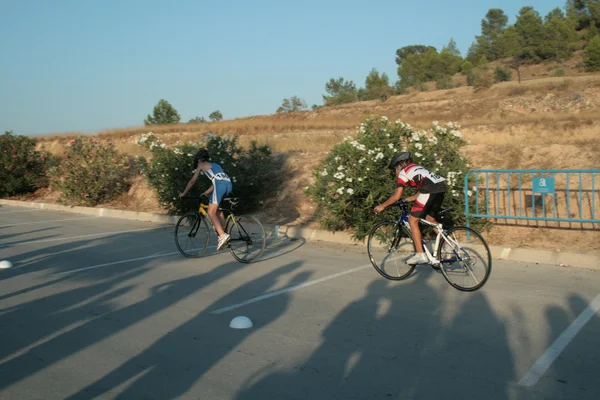 Young triathletes — Stock Photo, Image